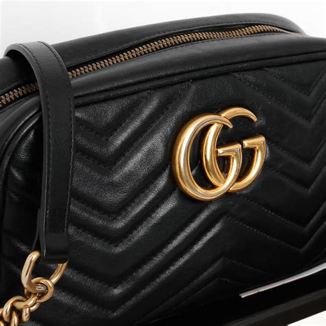 bolsa gucci marmont preta|bolsa Gucci Marmont.